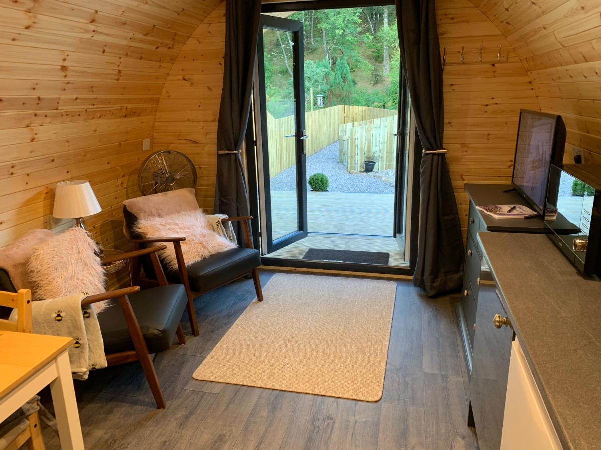 Loch Ness Woodland Pods Hotel Drumnadrochit Exterior foto